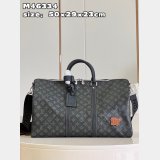 Louis Vuitton Designer Keepall Bandoulière 50 Monogram M46334 Bag