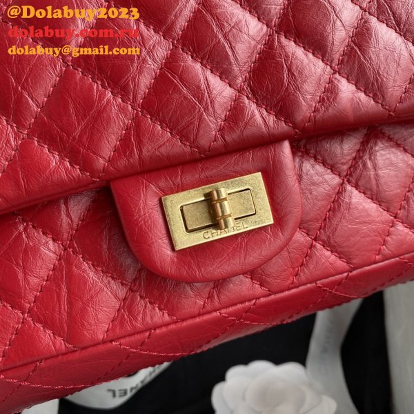 Top Quality CC 2.55 Top original Flap Reissue Red Classic Bag