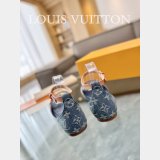 1:1 Mirror Duplicate LOUIS VUITTON Helios Flat Sandal