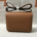 Hermes Constance Bag 18cm Epsom Leather Camel