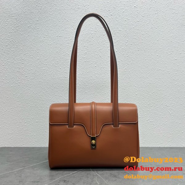 High Quality CELINE SOFT 16 Office patent leather Medium