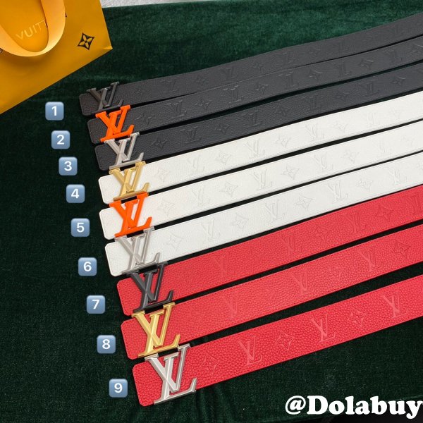 Designer 7 Star 40mm Louis Vuitton Replica Belts