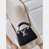 Buy Outlet Replicas Louis Vuitton Capucines M48865 Black Bag