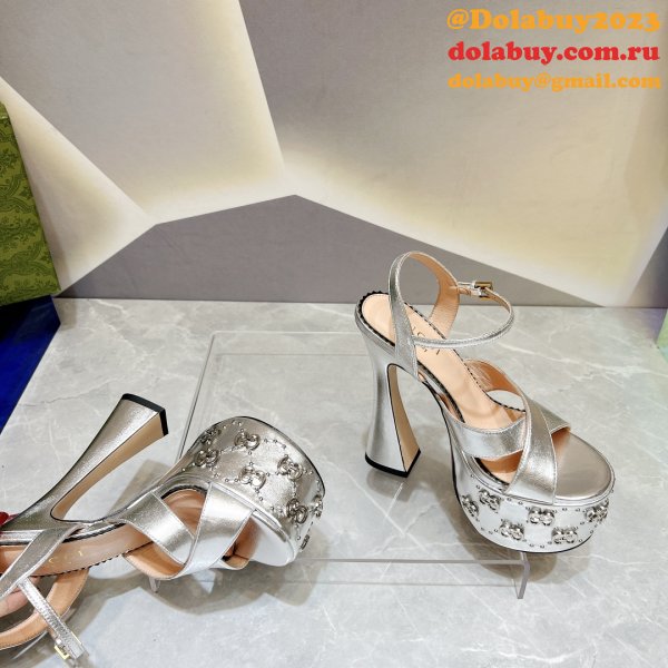 High Quality Replicas Gucci 1:1 Mirror Sandals High Heels Shoes