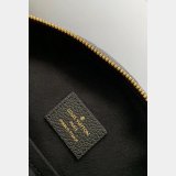 Louis Vuitton Designer Boite Chapeau Souple MM Monogram M45167 Noie Leather