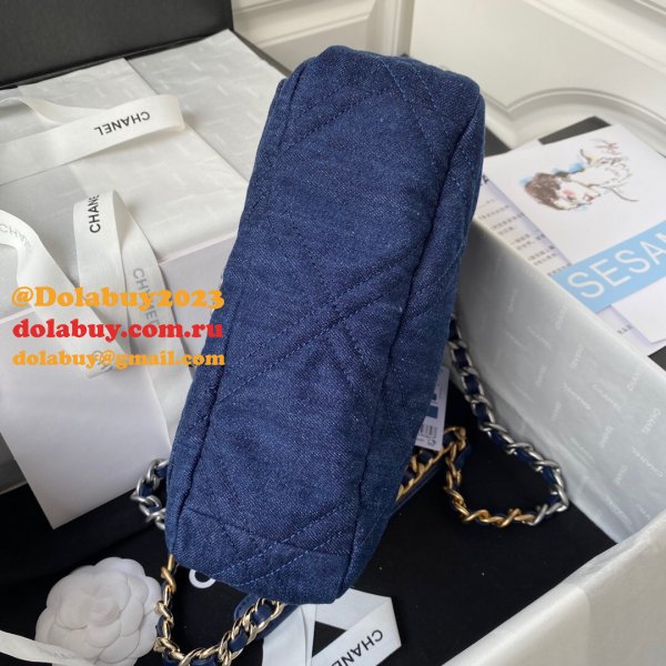 Wholesale Flap Best Replica 19 Flap AS1160 Bag Discount Cheap Online 26CM