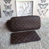 Best Louis Vuitton Wholesale Neverfull Monogram MM  APRICOT M50366 Bag