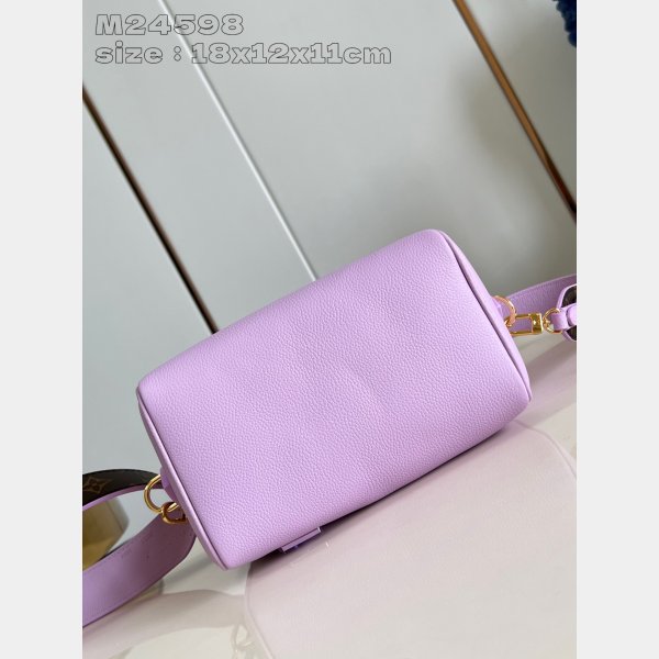 Shop Top M24598 Louis Vuitton Speedy Cheap Purple Replica Bag