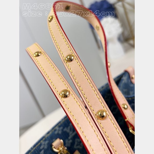 OnTheGo Louis Vuitton Replica Monogram Denim M46871 Handbag