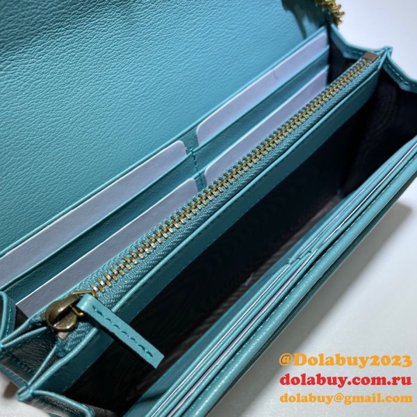 Gucci AAA+ 658243 Diana chain wallet Replica leather Fashion