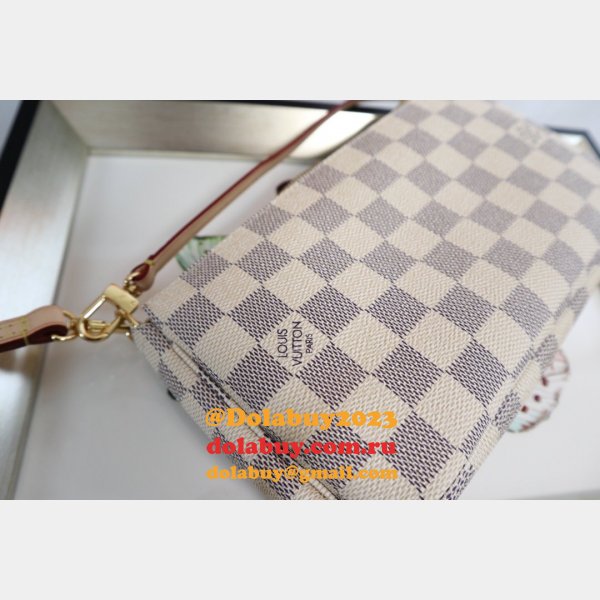 Cheap Auth Louis Vuittons Damier Pochette Accessoires M41207 Bag