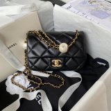 Luxury Wholesale Flap Black AS4868 Replica Bags