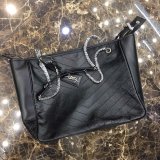 YSL 504867 Replica Saint Laurent Niki Shopping Bag Black Vintage