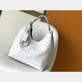 Louis Vuitton Mahinas in white M53188 Handbags