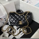 Coco Mail Clutch AP3373 Chain Quilted Replica Designer Bag