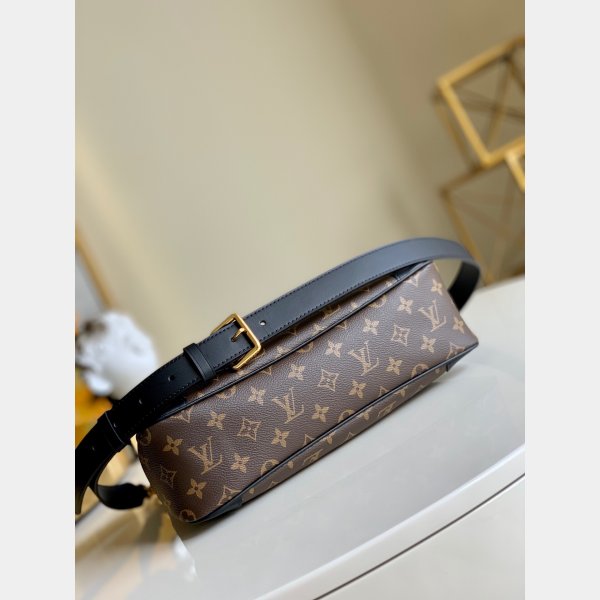 Louis Vuitton Replica M45352 Odéon MM Monogram in Black