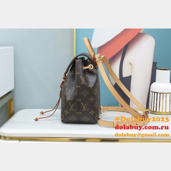 Louis Vuitton Wholesale M45502 Montsouris Backpack Monogram Empreinte Leather