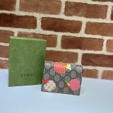 Luxury Gucci Cheap 663922 Les Pommes card case wallet