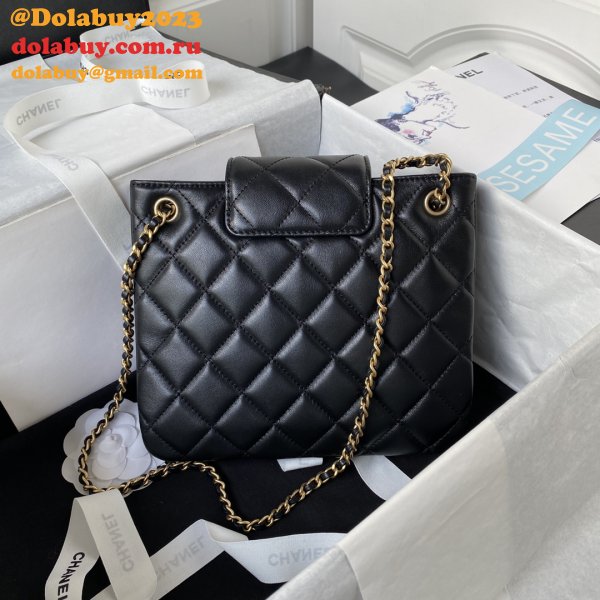 Shop Duplicate High Quality 2024 Cruise Shoulder Black AS4596 Bag