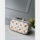 Replica Louis Vuitton M57458 Game On Vanity PM Autres Toiles Monogram in White