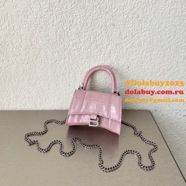 Every Designer Balenciaga Fake Replica Mini Chain 12CM Hourglass Bag