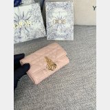 Wholesale Dior Lady Lamb Skin Wallet Inspired