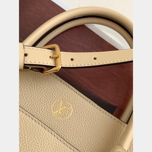 Louis Vuitton Best M55802 On My Side High End Leathers in Greige Beige