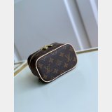 AAAA Louis Vuittons Replica Nice Nano Monogram M44936 Brown