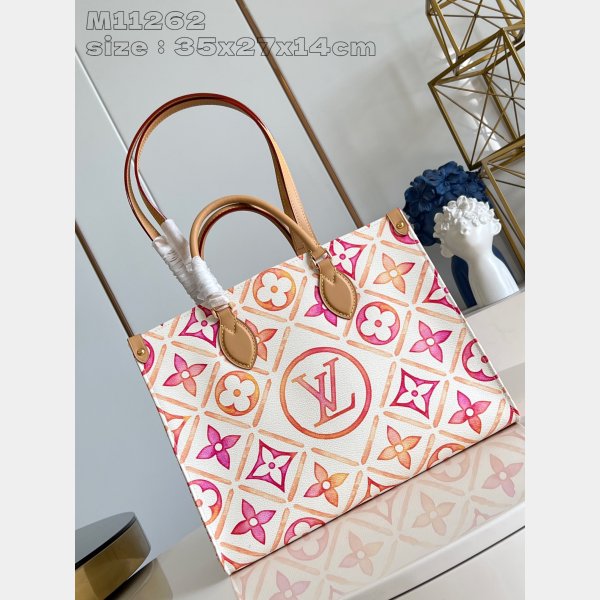 Copy Louis Vuitton 1:1 Mirror OnTheGo Lagoon Blue M11262 Bag