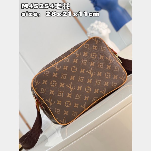 Louis Vuitton M45254 Reporter shoulder Crossbody Monogram Bag