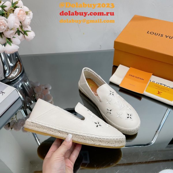 Inspired LOUIS VUITTON S FASHION ESPADRILLES men shoes