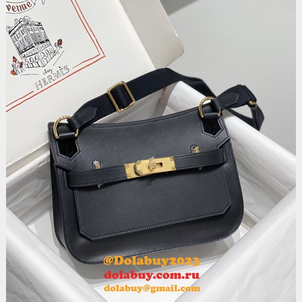 7 Star herems JYPSIERE MINI CALF leather handbag