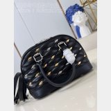 1:1 Mirror M83019 Nano Alma Malletage High Copy Louis Vuitton Black Bag