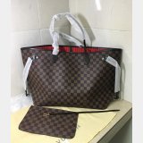 AAA+ Louis Vuitton Wholesale Neverfull GM Damier Ebene N41357 Brown