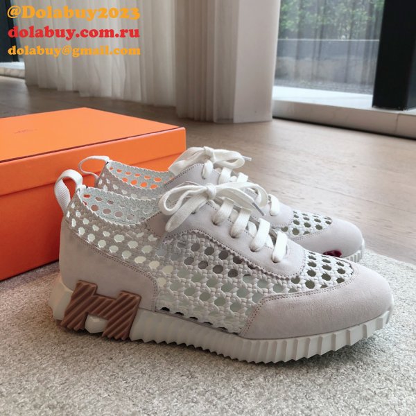 7 Star HERMES MEN BOUNCING weave SNEAKER