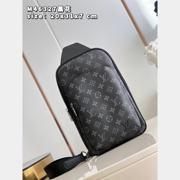 Louis Vuitton Knockoff Damier M46327 Canvas Avenue Sling Bag