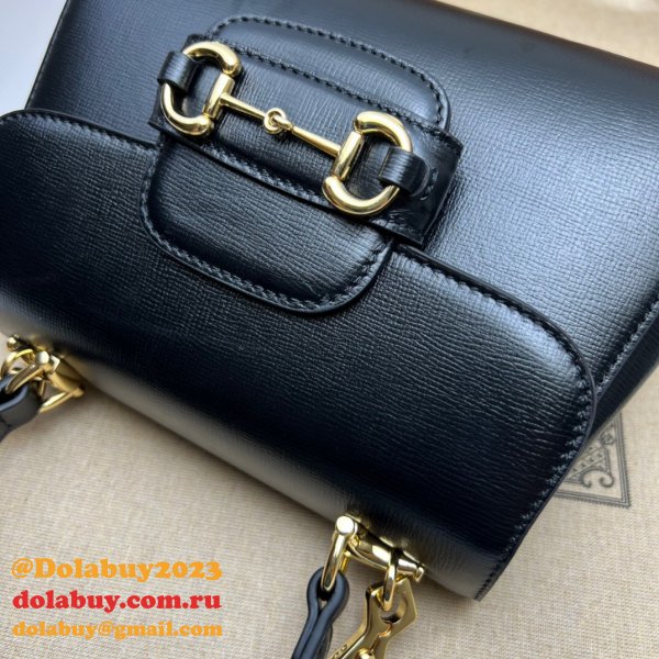 The Highest Quality Gucci Horsebit Replicas 703848 1955 Top Handle Bag