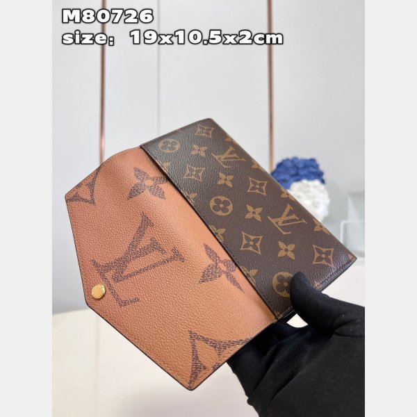 Replica Louis Vuitton Zoé Sarah Monogram M80726/M80725 Wallet