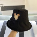 Wholesale CC new double-sided wearable Mickey fisherman hat