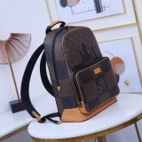 Replica Louis Vuitton Campus Backpack Monogram Nigo N40380 Bag