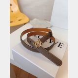 Luxury Inspired Loewe Anagram 2.0cm Width Replicas Belt