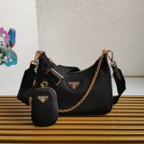 Prada Replica Nylon Hobo 1BH204 Knock Off Designer Bag