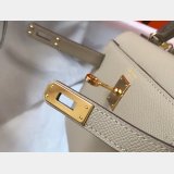 Earth yellow Mini Kelly Hermes Replica Handbags