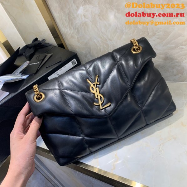 Luxury 7 Star YSL LOULOU PUFFER HANDBAG 29CM