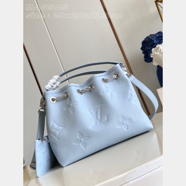 Louis Vuitton Designer Inspired M46545 Monogram Empreinte Blue Bag