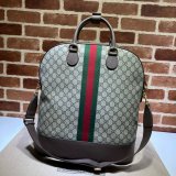 Top Quality Gucci UK Savoy 724654 Bowling Ebony Supreme Tote Bag