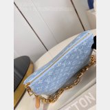 Coussin Inspired Louis Vuitton High Monogram Denim M24564 Handbags