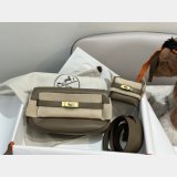 Designer hermes kelly moove 17cm swift leather Luxury bag