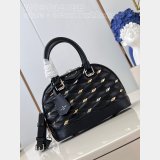 1:1 Mirror M83019 Nano Alma Malletage High Copy Louis Vuitton Black Bag