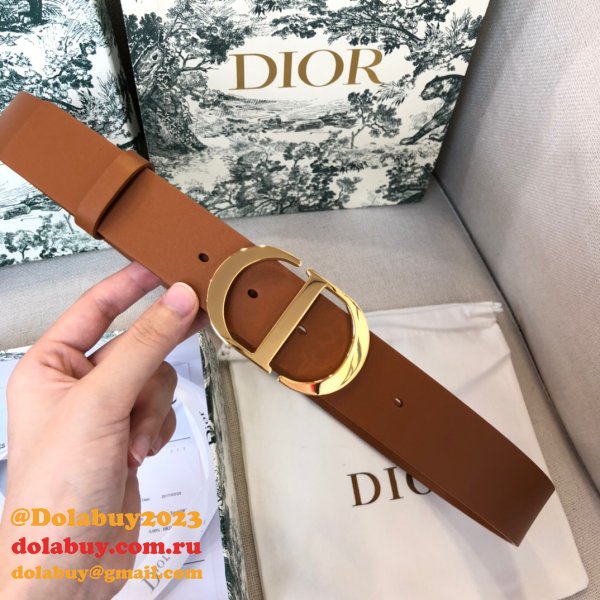 UK Top Quality Christian Dior 3.5CM Multi-color Belts